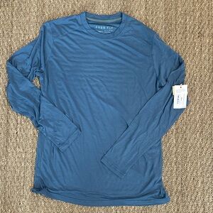 Free Fly Men's Long Sleeve Shirt - Deep Blue